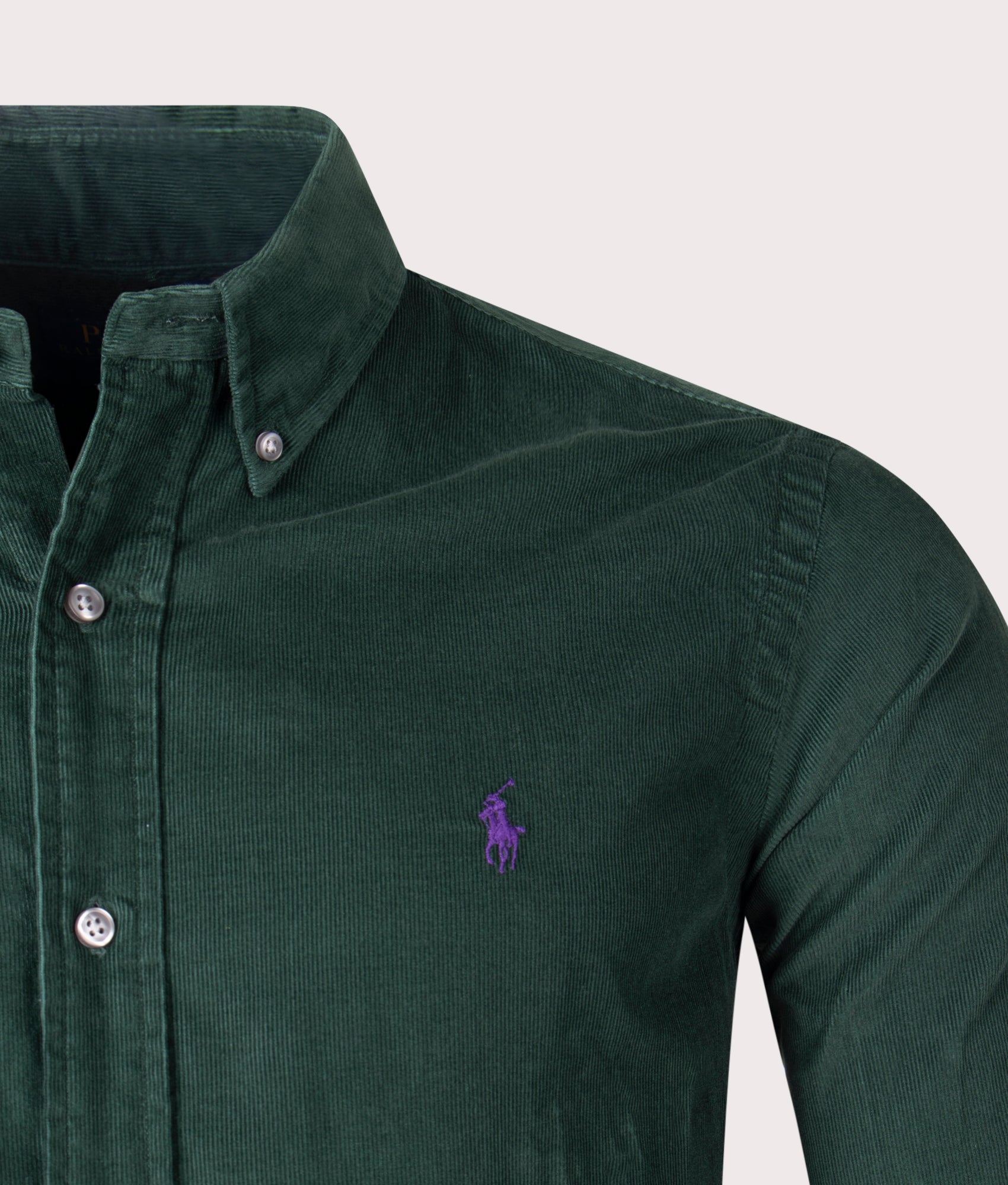 Custom-Fit-Corduroy-Shirt-College-Green-Polo-Ralph-Lauren-EQVVS