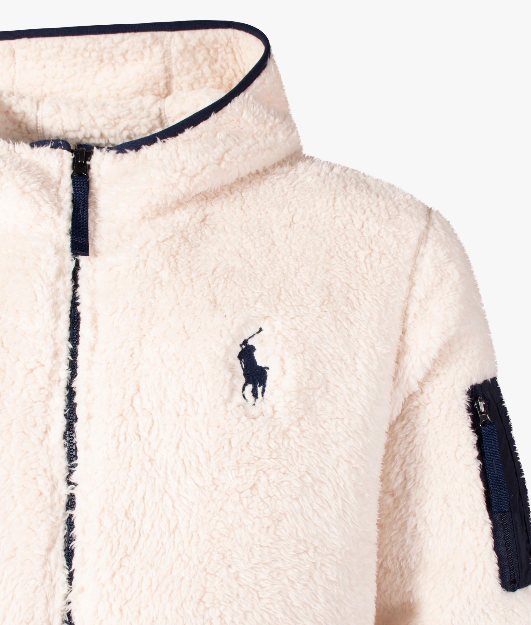 Fleece-Full-Zip-Through-Hoodie-Winter-Cream-Polo-Ralph-Lauren-EQVVS