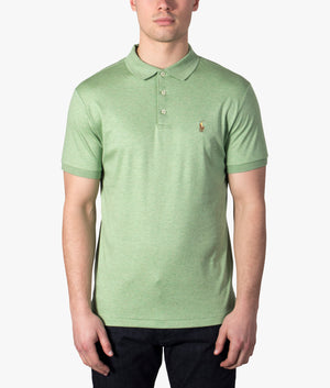 Custom-Slim-Fit-Soft-Cotton-Short-Sleeve-Polo-Outback-Green-Heather-Polo-Ralph-Lauren-EQVVS