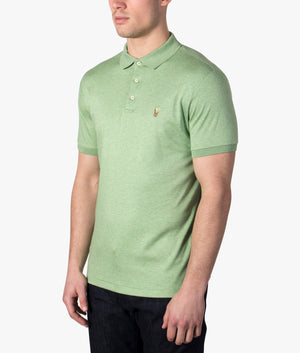 Custom-Slim-Fit-Soft-Cotton-Short-Sleeve-Polo-Outback-Green-Heather-Polo-Ralph-Lauren-EQVVS