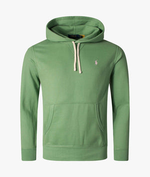 Forest green polo hoodie Clearance