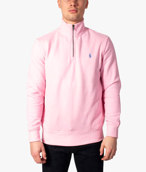 Relaxed-Fit-Quarter-Zip-RL-Fleece-Sweatshirt-Carmel-Pink-Polo-Ralph-Lauren-EQVVS