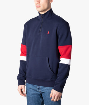Double-Knit-Mesh-Quarter-Zip-Through-Sweatshirt-Cruise-Navy-Polo-Ralph-Lauren-EQVVS