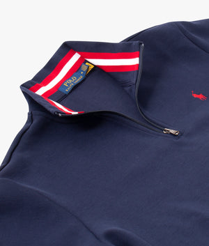 Double-Knit-Mesh-Quarter-Zip-Through-Sweatshirt-Cruise-Navy-Polo-Ralph-Lauren-EQVVS