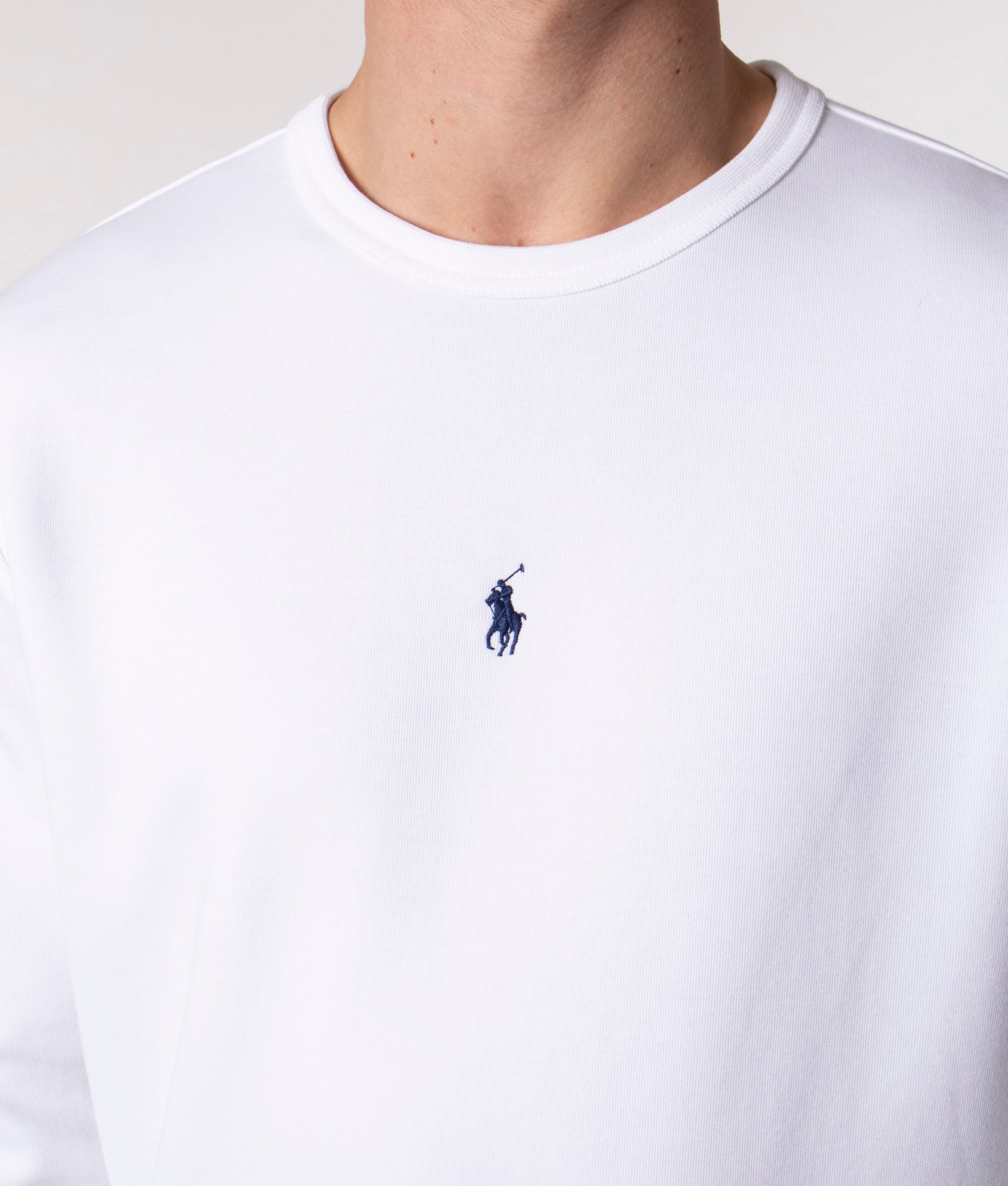 Relaxed-Fit-Double-Knit-Centre-Logo-Sweatshirt-White/Navy-Polo-Ralph-Lauren-EQVVS