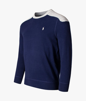 Long-Sleeve-Pullover-Sweatshirt -Bright-Navy/Scuba-Grey-Polo-Ralph-Lauren-EQVVS