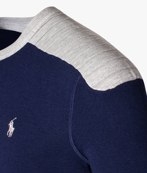 Long-Sleeve-Pullover-Sweatshirt -Bright-Navy/Scuba-Grey-Polo-Ralph-Lauren-EQVVS