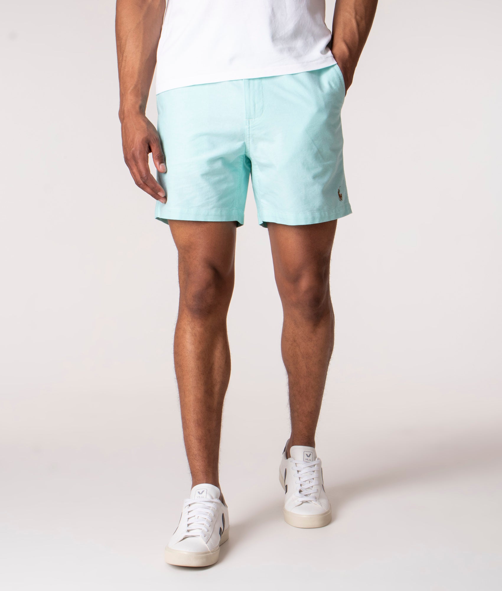 Regular-Fit-Polo-Prepster-Oxford-Short-Green-Sunset-Ralph-EQVVS