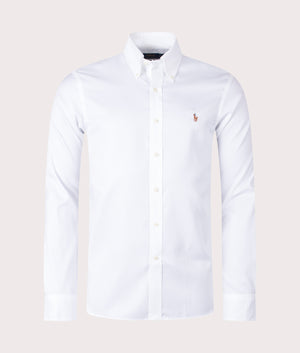 Custom-Fit-Oxford-Dress-Shirt-White-Polo-Ralph-Lauren-EQVVS