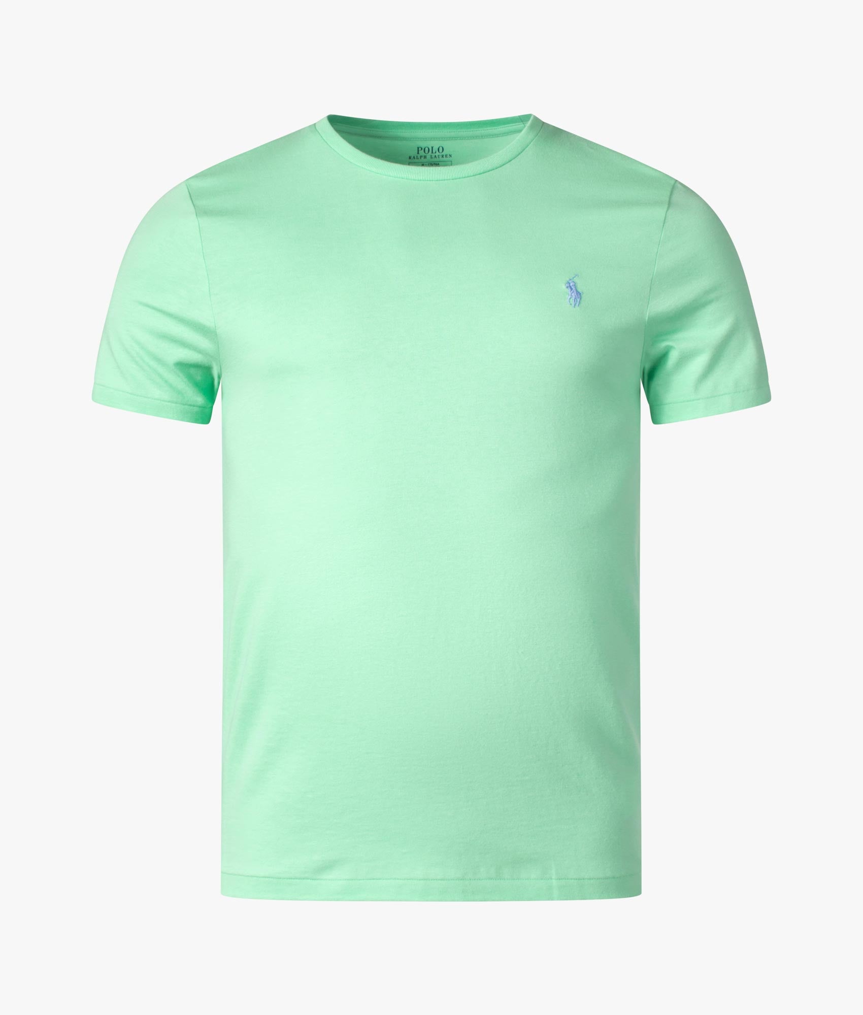 Custom Slim Fit T-Shirt Aqua Verde | Polo Ralph Lauren | EQVVS