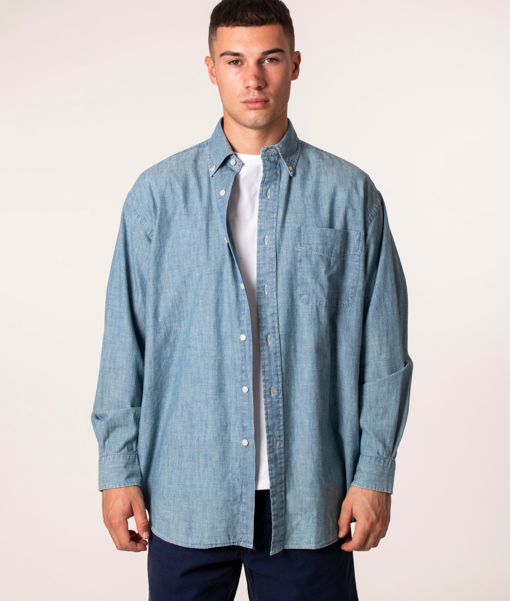 Classic-Fit-Pocket-Shirt-Chambray-Polo-Ralph-Lauren-EQVVS
