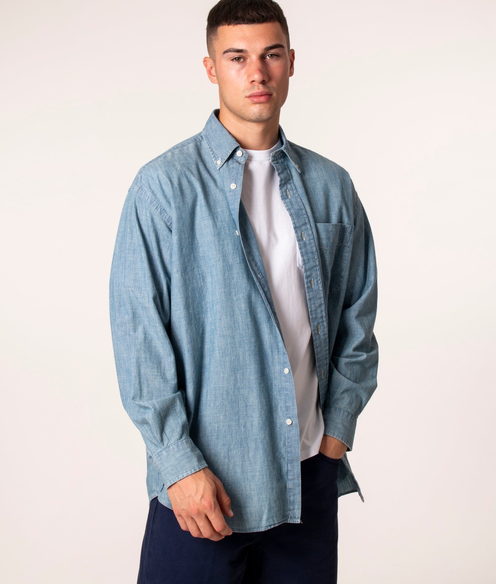 Classic-Fit-Pocket-Shirt-Chambray-Polo-Ralph-Lauren-EQVVS