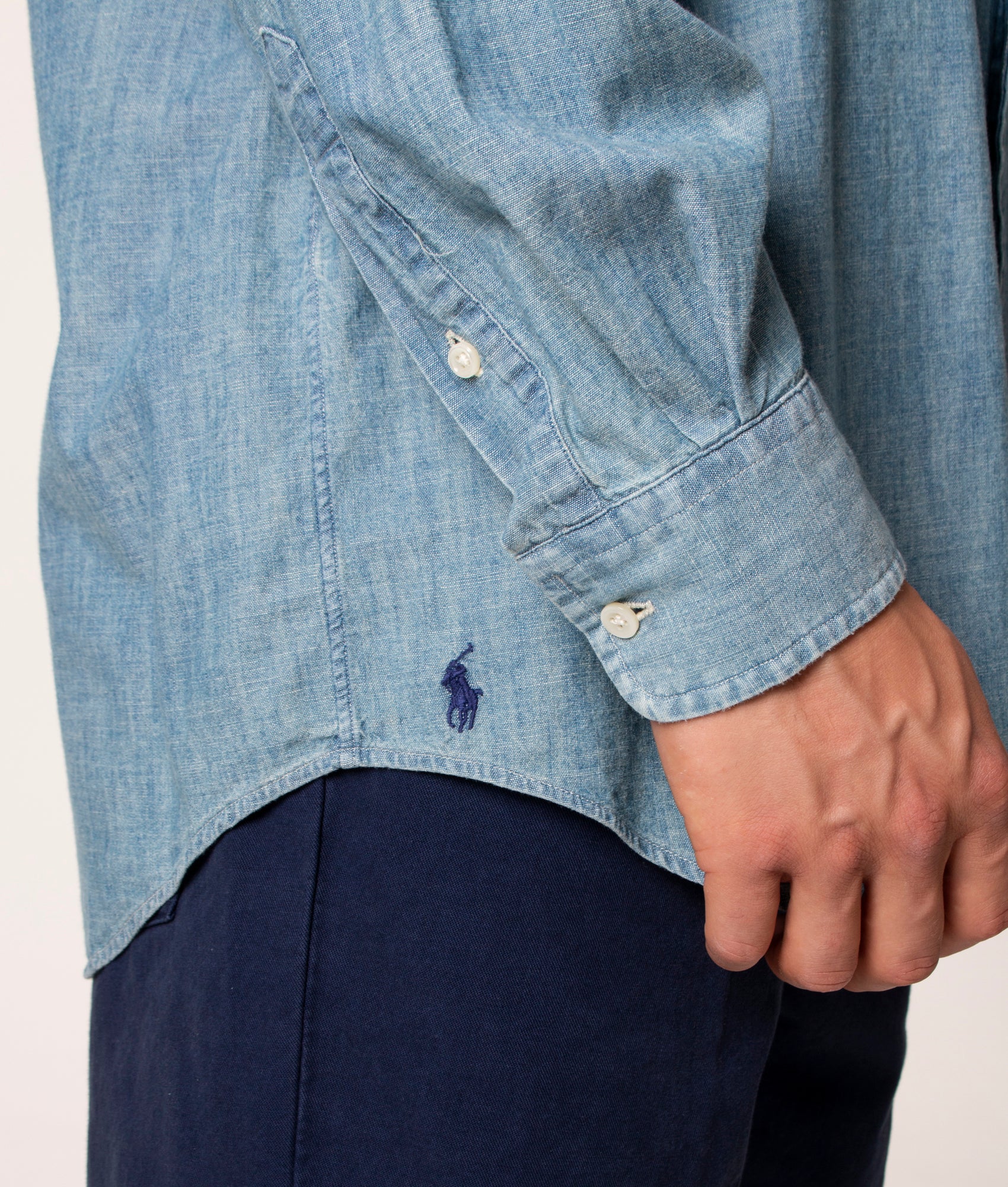 Classic-Fit-Pocket-Shirt-Chambray-Polo-Ralph-Lauren-EQVVS