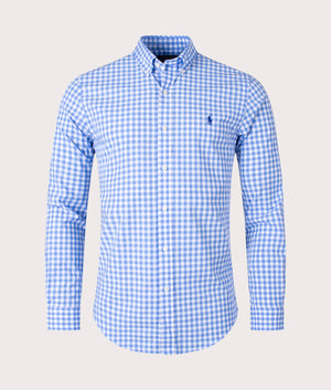 Slim-Fit-Plain-Weave-Shirt-Blue/White-Polo-Ralph-Lauren-EQVVS