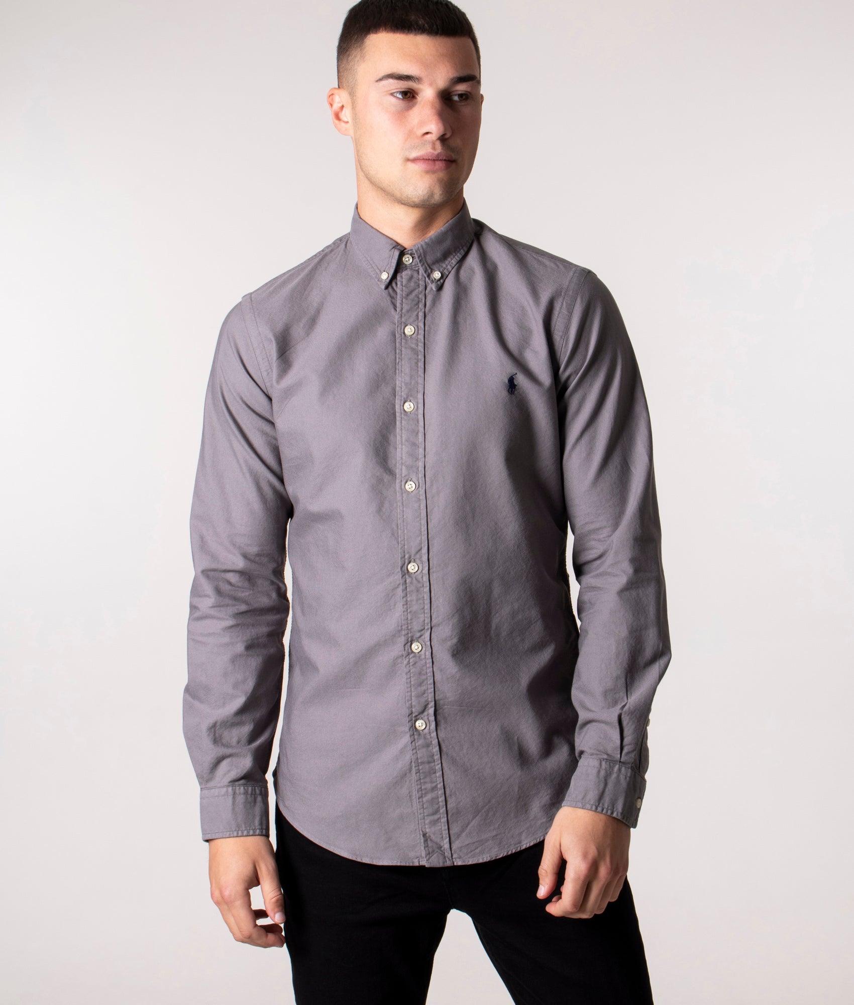 Slim-Fit-Oxford-Shirt-Perfect-Grey-Polo-Ralph-Lauren-EQVVS