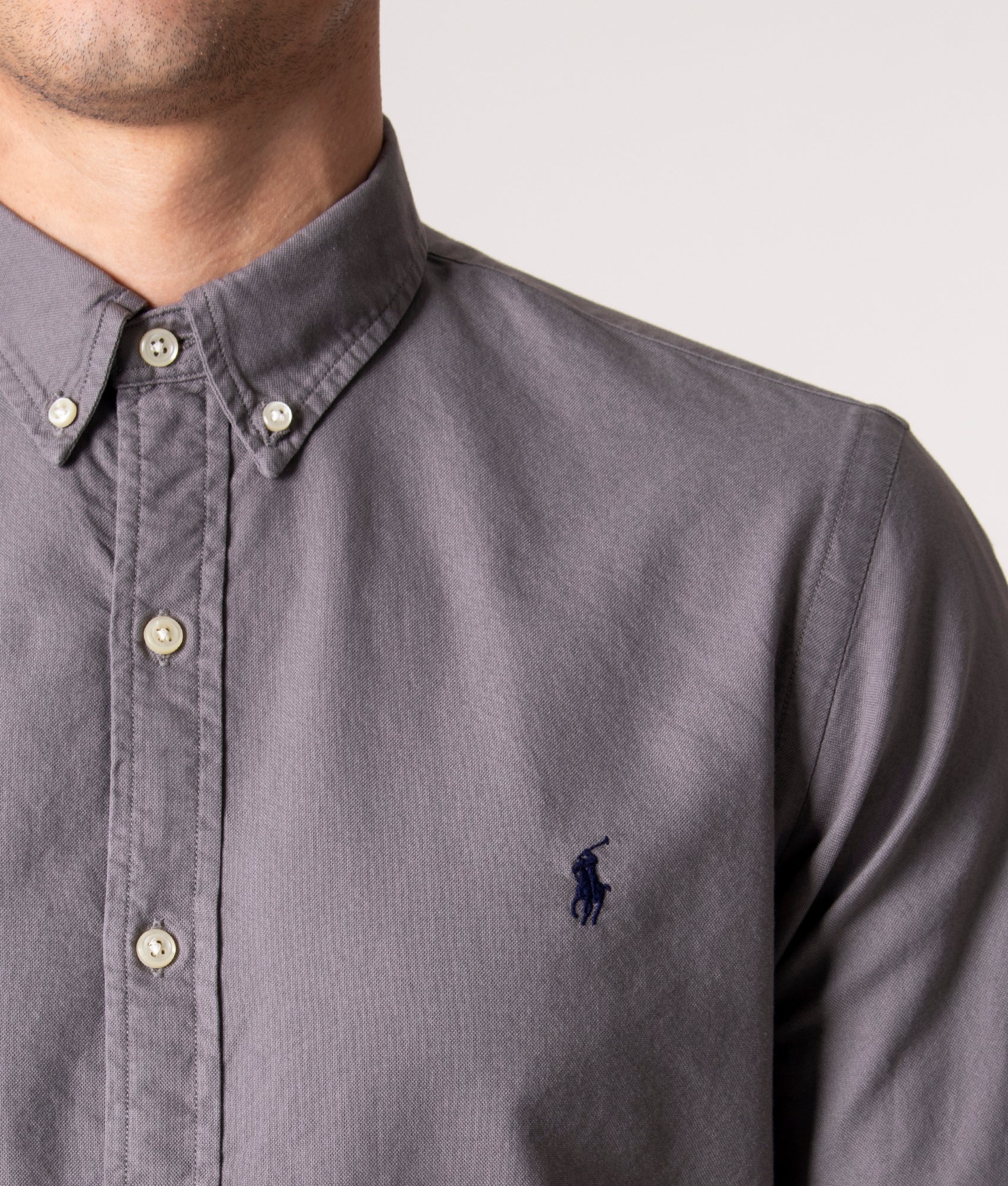 Slim-Fit-Oxford-Shirt-Perfect-Grey-Polo-Ralph-Lauren-EQVVS