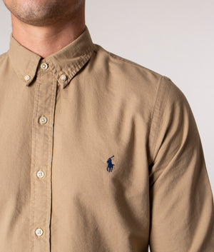 Slim-Fit-Oxford-Shirt-Surrey-Tan-Polo-Ralph-Lauren-EQVVS