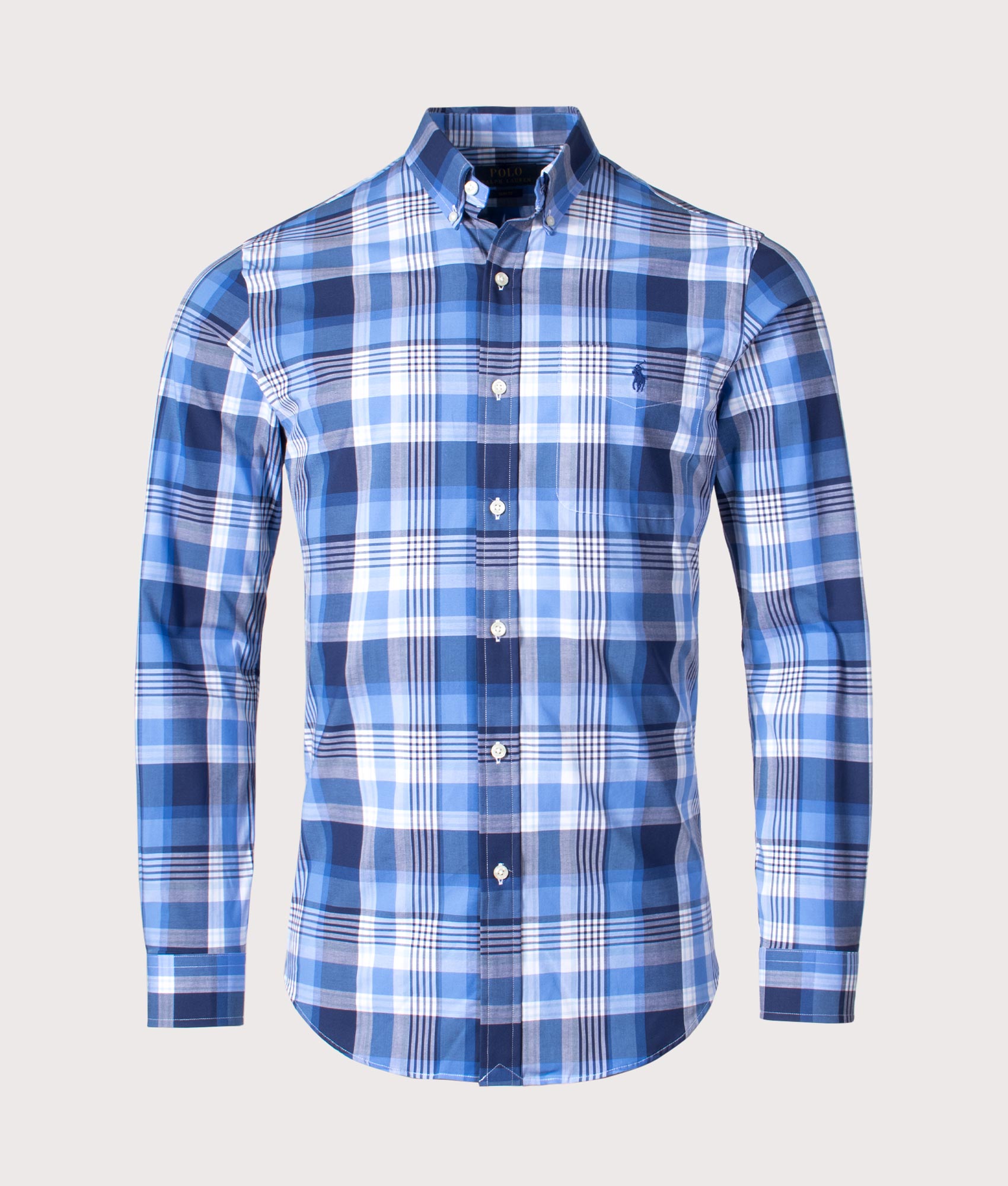Slim Fit Long Sleeve Sport Shirt