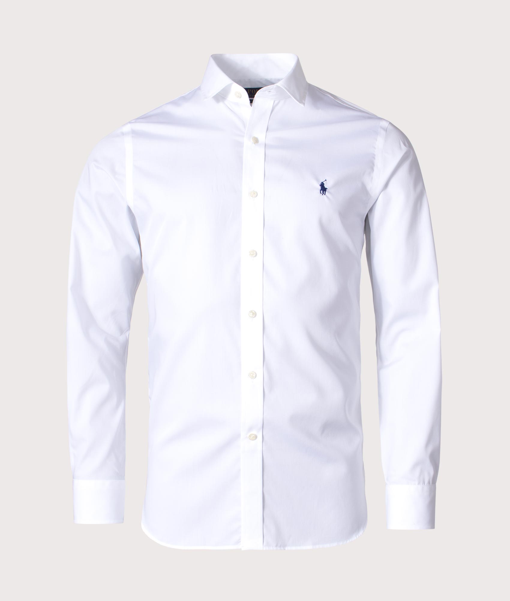 Slim-Fit-Plain-Weave-Shirt-White-Polo-Ralph-Lauren-EQVVS