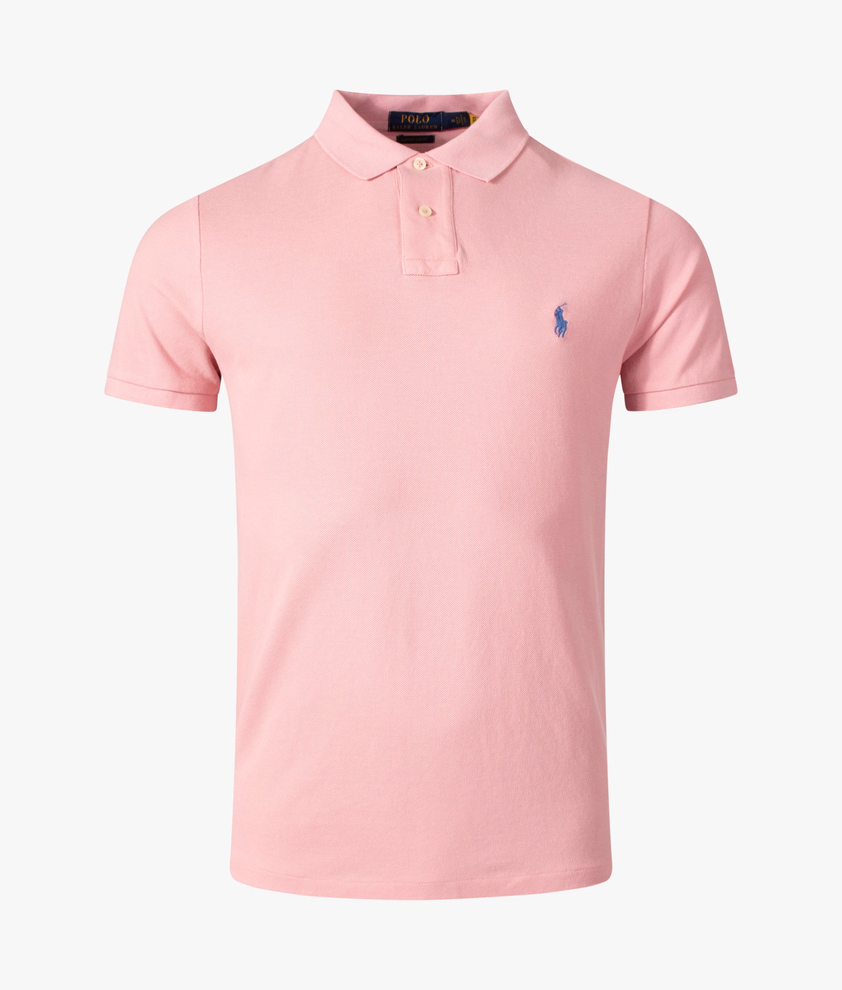 Custom Slim Fit Mesh Polo Shirt Adriondack Rose| Polo Ralph Lauren | EQVVS
