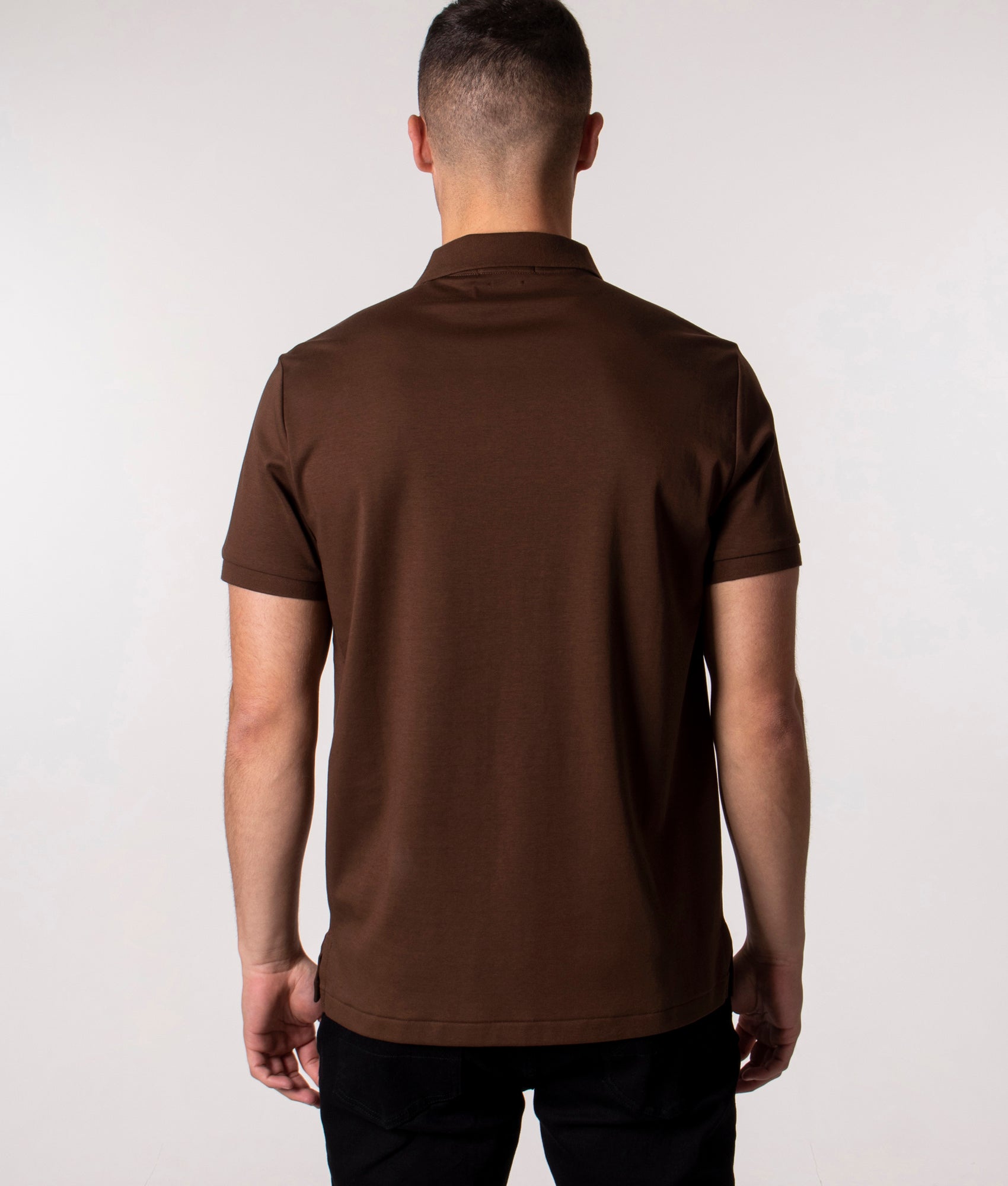 Custom-Slim-Fit-Soft-Cotton-Polo-Shirt-Spring-American-Brown-Polo-Ralph-Lauren-EQVVS