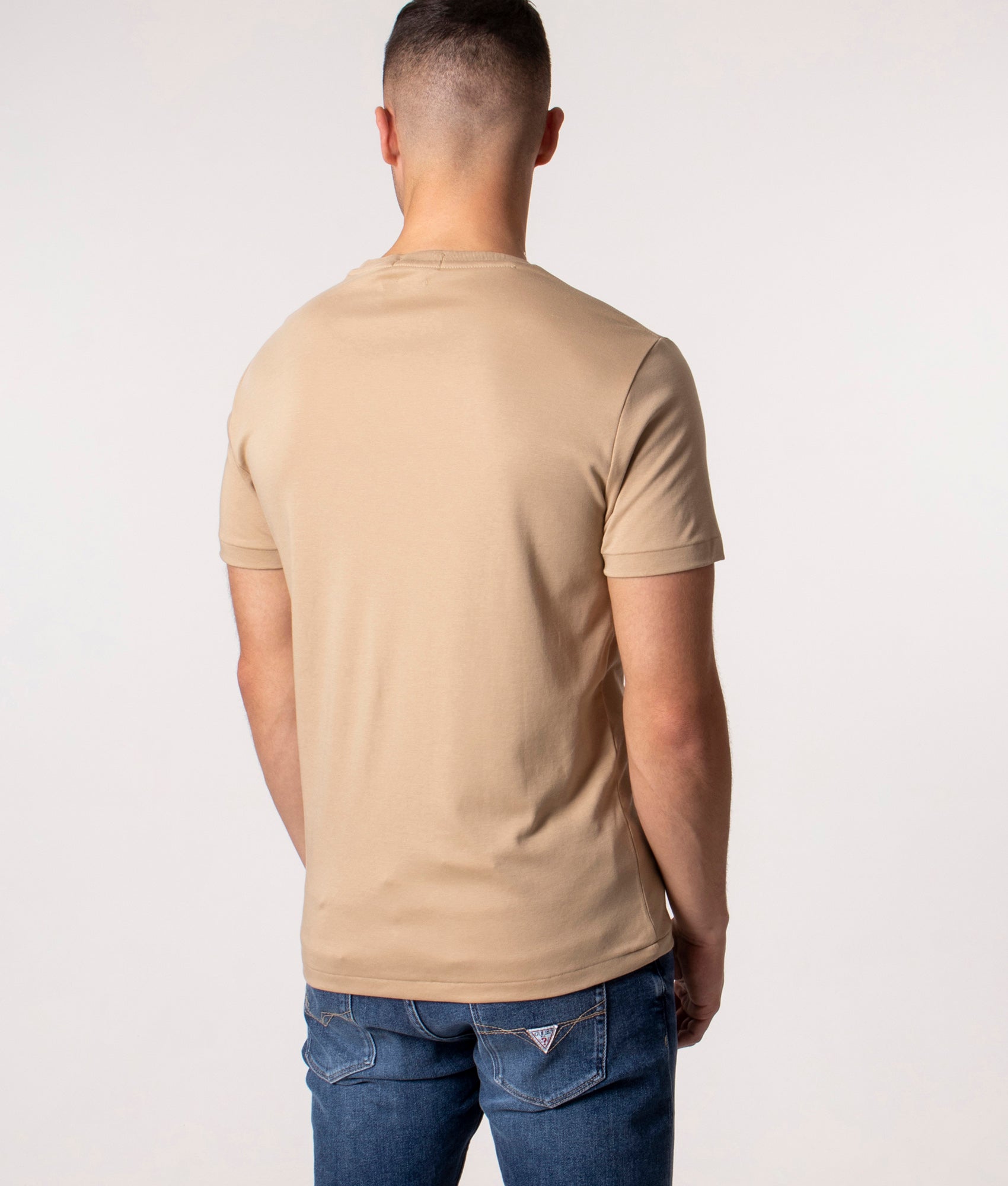 Custom-Slim-Fit-Pima-T-Shirt-Vintage-Khaki-Polo-Ralph-Lauren-EQVVS