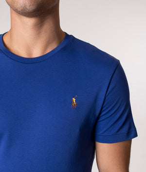 Custom-Slim-Fit-Pima-T-Shirt-Royal-Navy-Polo-Ralph-Lauren-EQVVS