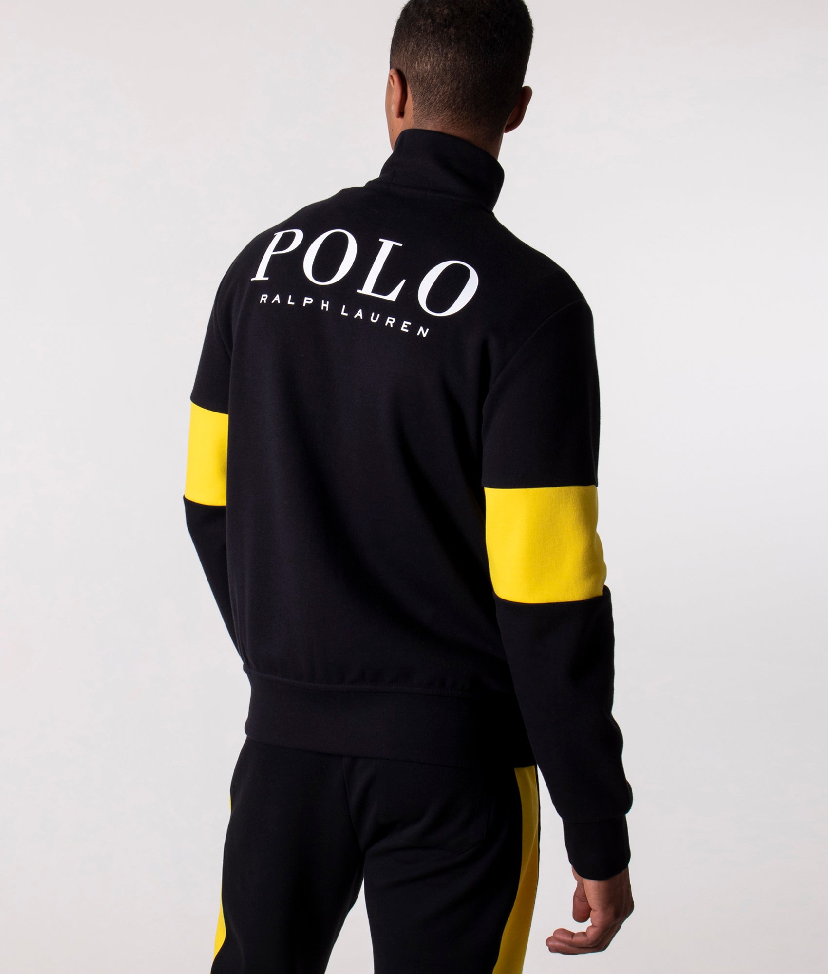 Back-Logo-Zip-Through-Sweatshirt-Polo-Black-Multi-EQVVS