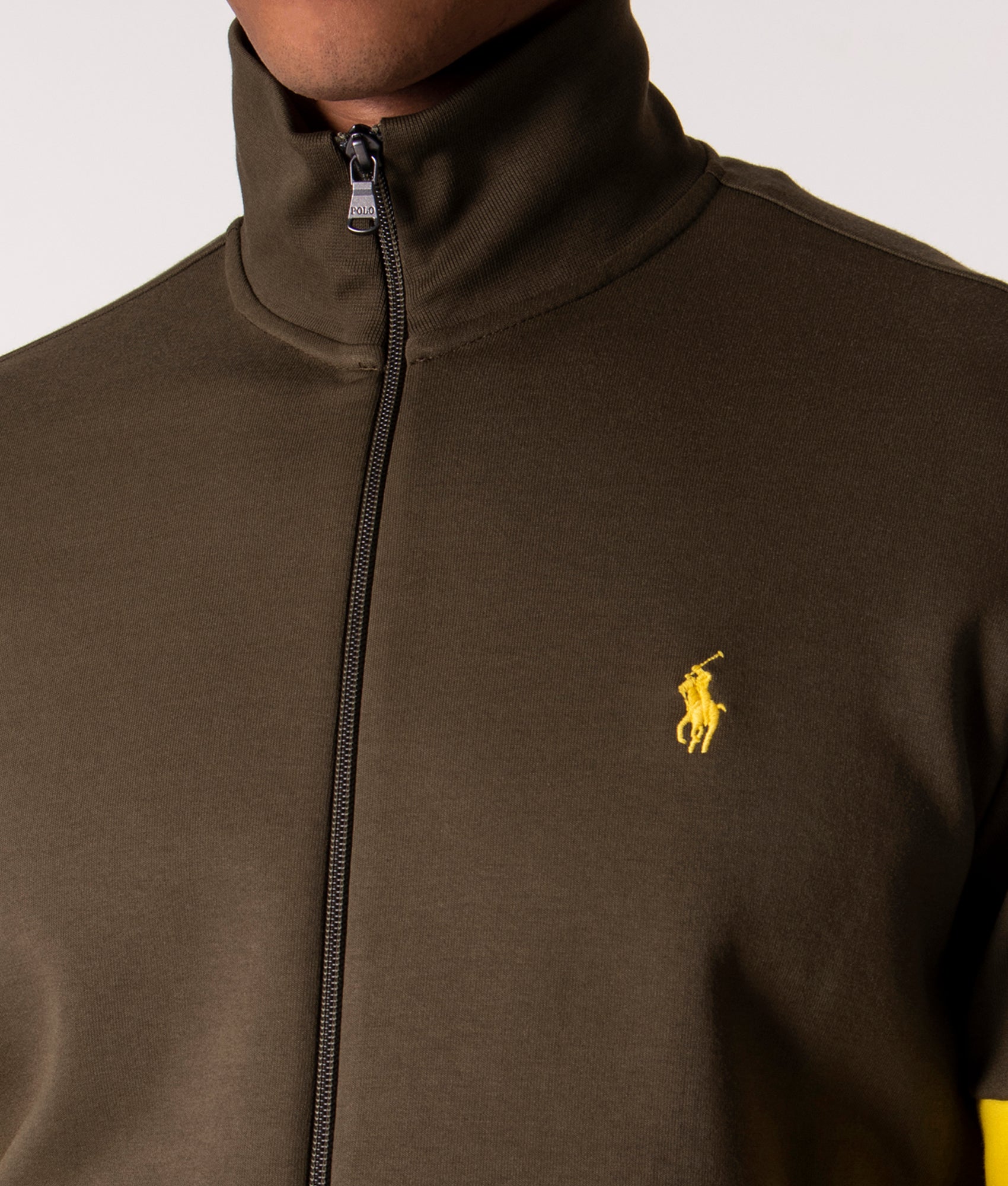 Back-Logo-Zip-Through-Sweatshirt-Defender-Green-Multi-EQVVS