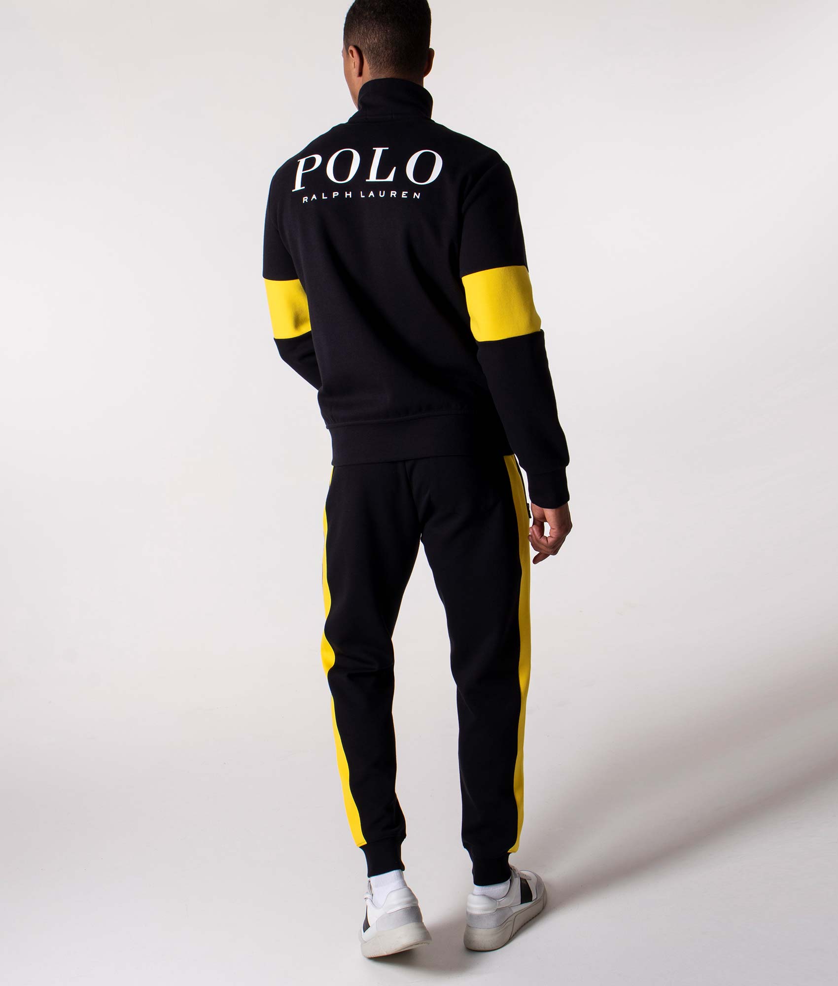 Back-Logo-Zip-Through-Sweatshirt-Polo-Black-Multi-EQVVS