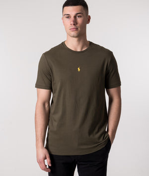 Custom-Slim-Fit-Polo-Pony-T-Shirt-Defender-Green-Polo-Ralph-Lauren-EQVVS