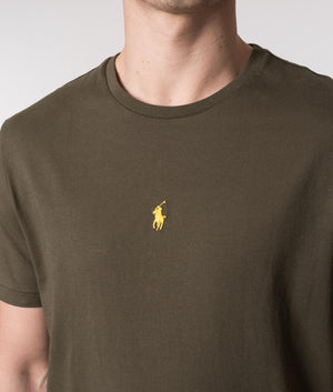 Custom-Slim-Fit-Polo-Pony-T-Shirt-Defender-Green-Polo-Ralph-Lauren-EQVVS
