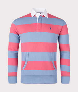 Striped-Fleece-Rugby-Sweatshirt-Adirondack-Berry/Channel-Blue-Polo-Ralph-Lauren-EQVVS 