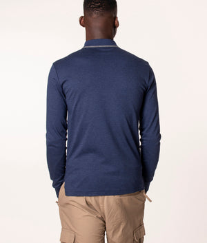Polo Ralph Lauren - Long Sleeve Polo Shirt in Blue Heather
