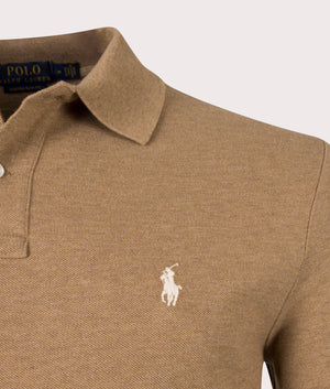 Custom Slim Long Sleeve Polo Shirt Polo Ralph Lauren EQVVS
