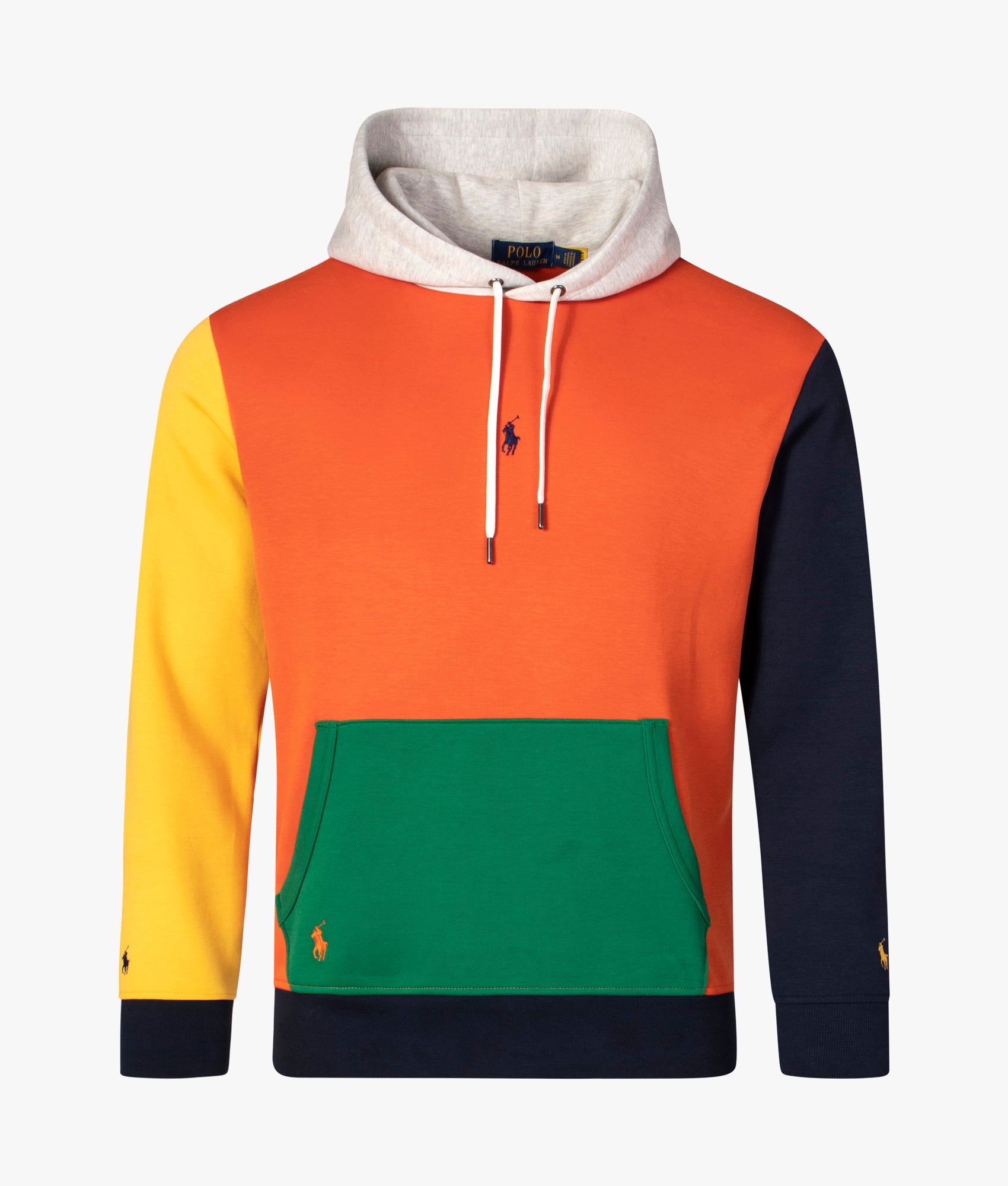 Colourblock hoodie, 001 College Orange Multi, Polo Ralph Lauren, EQVVS