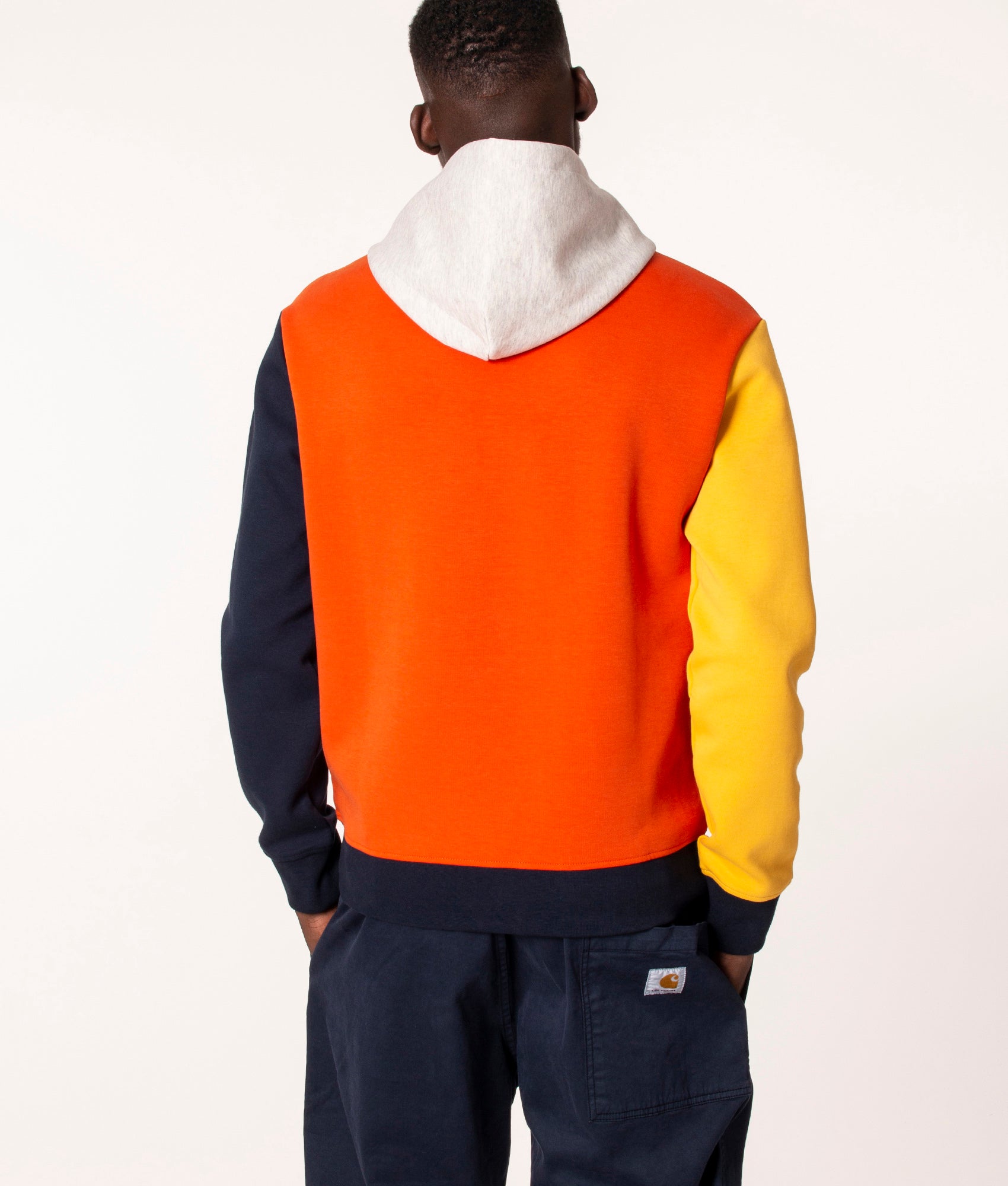Colourblock hoodie, 001 College Orange Multi, Polo Ralph Lauren, EQVVS