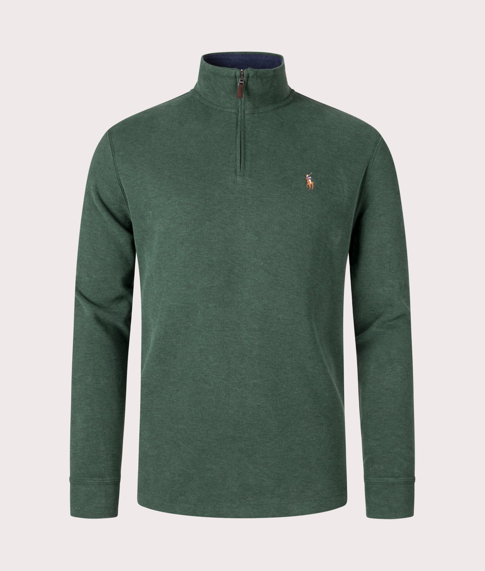 Quarter-Zip-Estate-Rib-Knit-Scotch-Pine-Heather-Polo-Ralph-Lauren-EQVVS