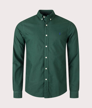 Slim-Fit-Oxford-Shirt-College-Green-Polo-Ralph-Lauren-EQVVS