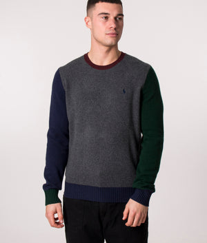 Colour-Block-Rib-Neck-Jumper-Dark-Charcoal-Heather-Multi-Polo-Ralph-Lauren-EQVVS