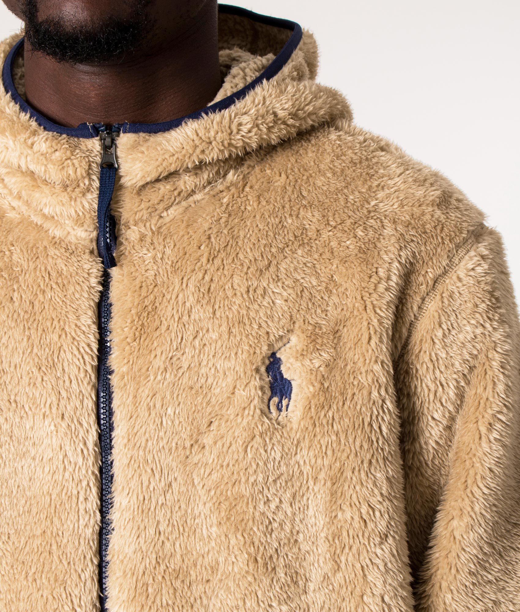 Zip-Through-Fleece-Hoodie-Vintage-Khaki/Newport-Navy-Polo-Ralph-Lauren-EQVVS