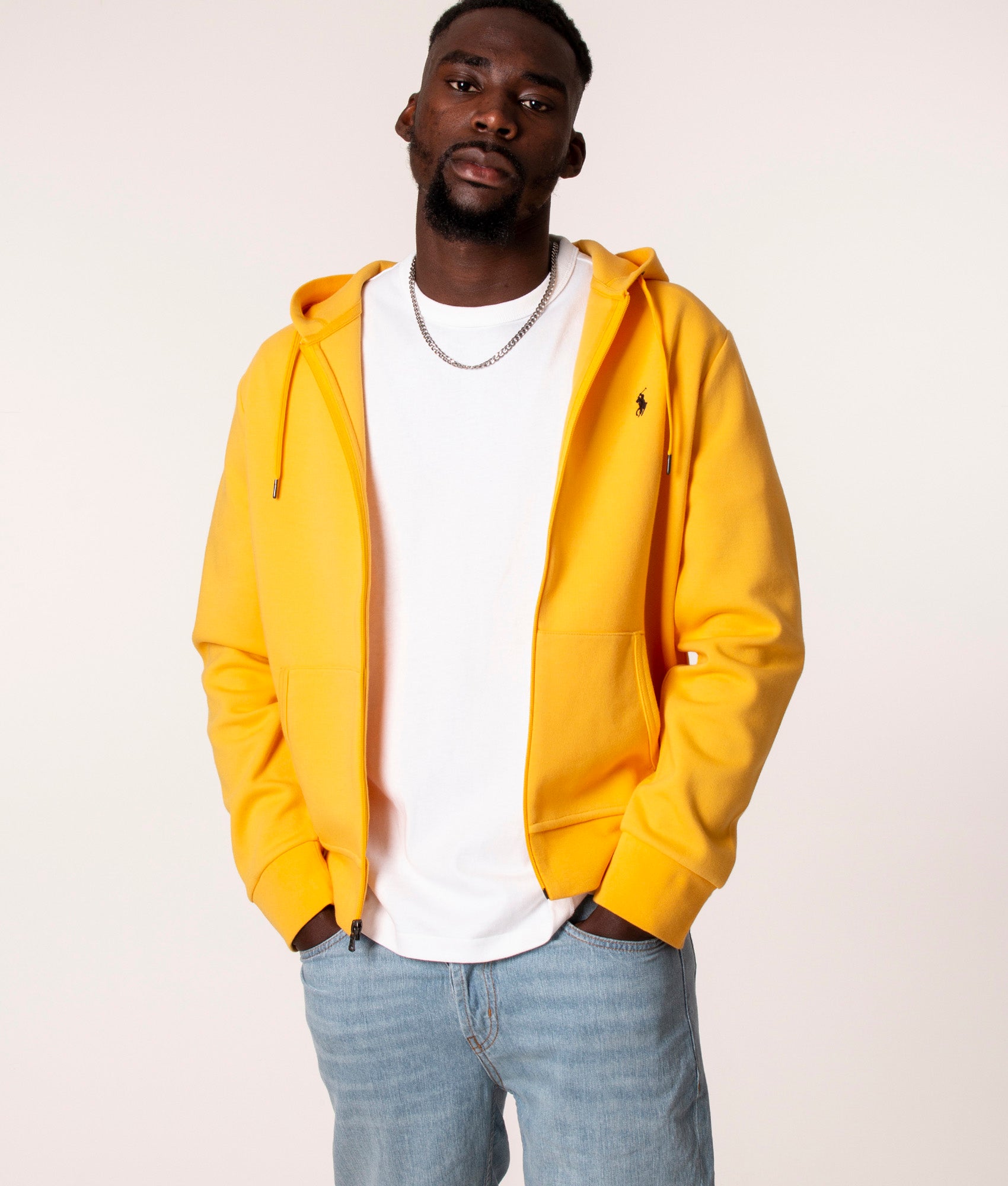 Zip-Through-Double-Knit-Hoodie-Gold-Bugle-Polo-Ralph-Lauren-EQVVS