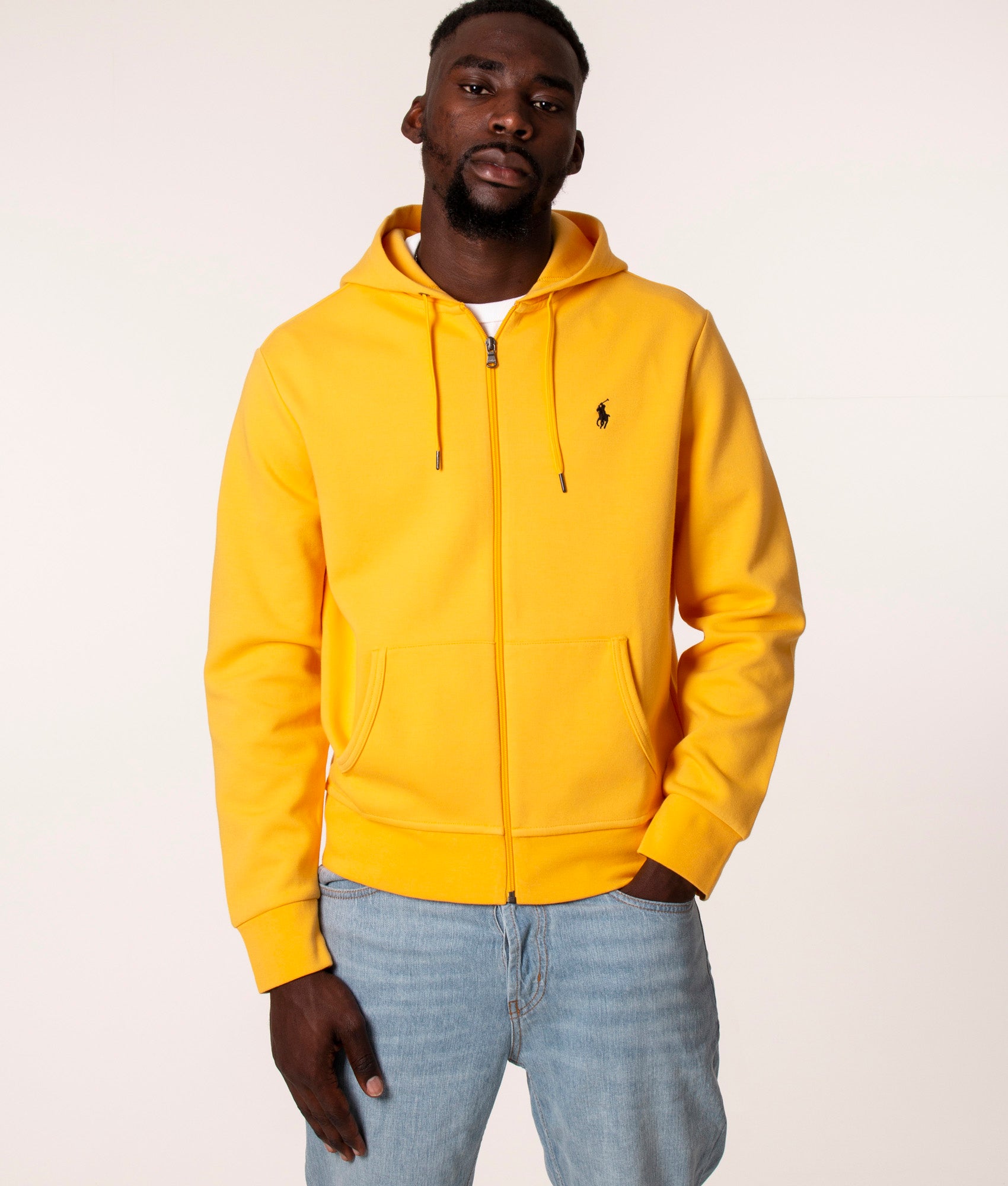 Zip-Through-Double-Knit-Hoodie-Gold-Bugle-Polo-Ralph-Lauren-EQVVS