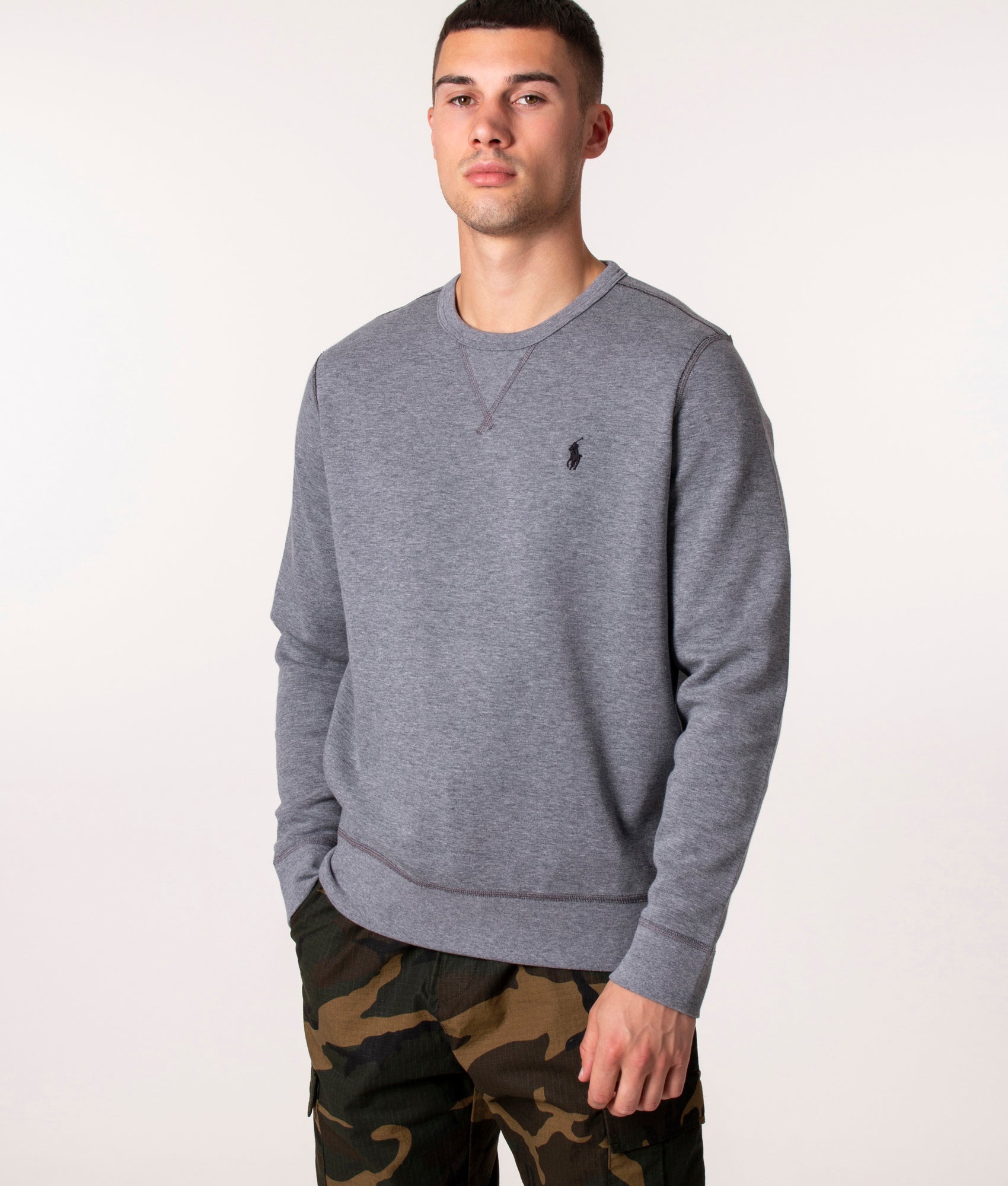 Crew-Neck-Sweatshirt-Classic-Grey-Heather-Polo-Ralph-Lauren-EQVVS