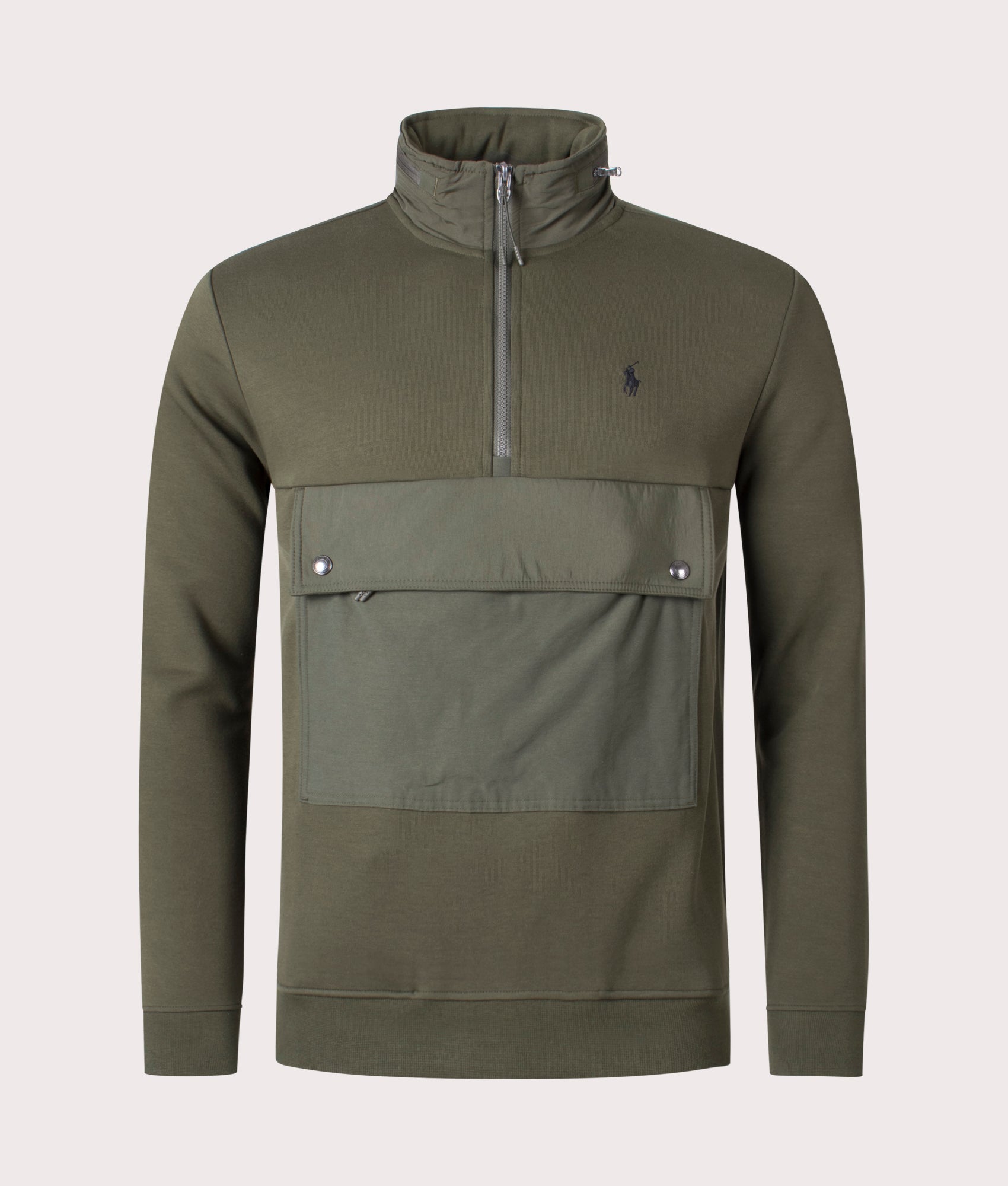 Quarter-Zip-Sweatshirt-Company-Olive-Polo-Ralph-Lauren-EQVVS