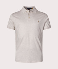 Custom Slim Fit Interlock Polo Shirt: 002 State Heather 