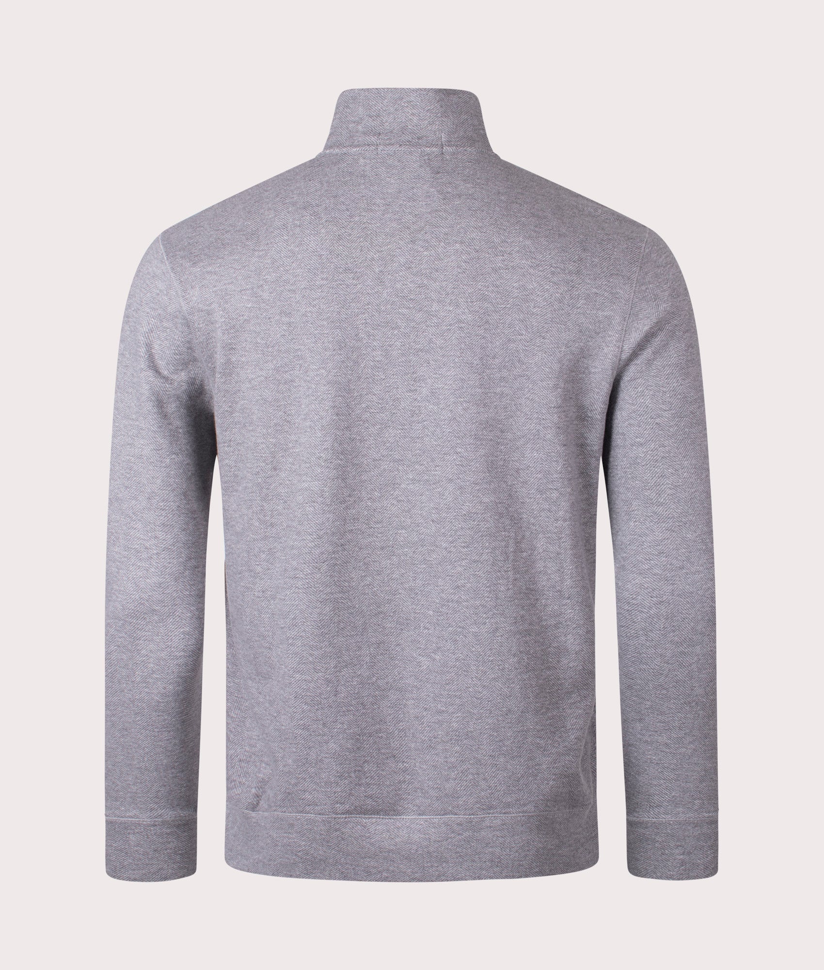 Quarter-Zip-Pullover-Sweatshirt-Herringbone-Andover-Heather-Polo-Ralph-Lauren-EQVVS