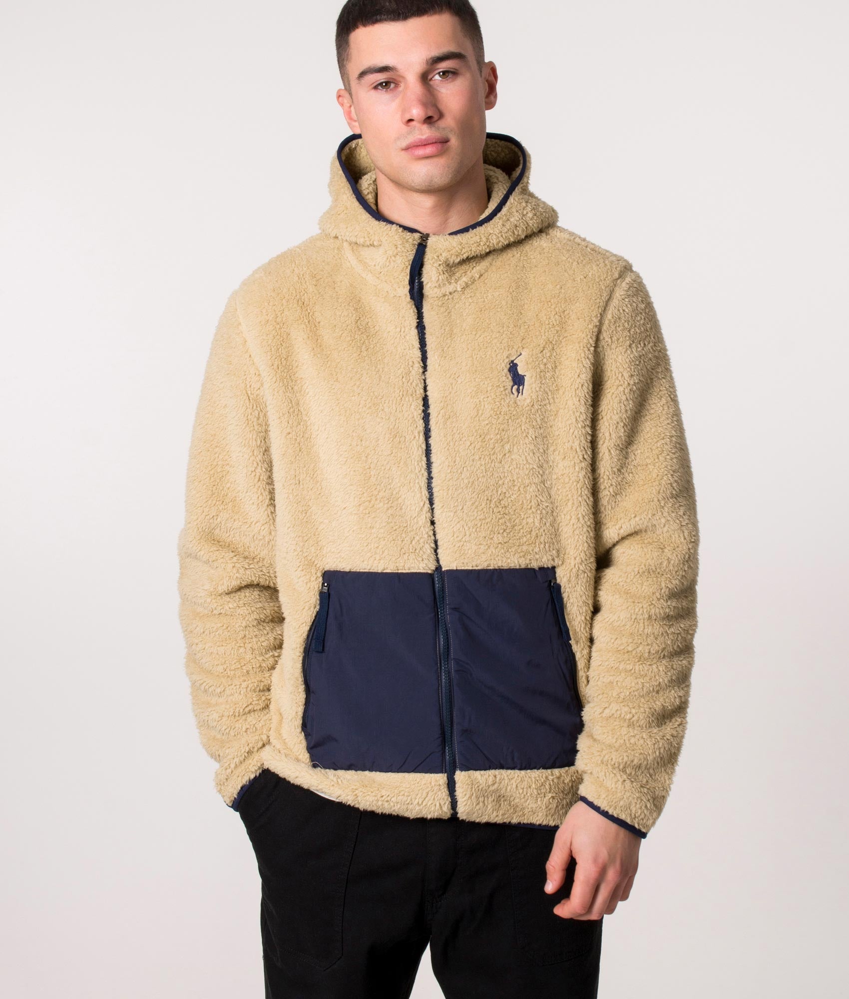 Zip-Through-Fleece-Hoodie-Sand-Dune/Newport-Navy-Polo-Ralph-Lauren-EQVVS
