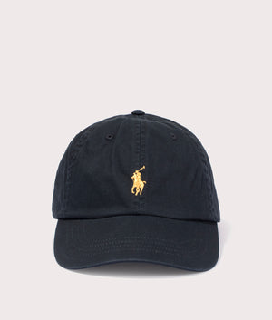 Twill-Sports-Cap-Polo-Black-W/Gold-Polo-Ralph-Lauren-EQVVS