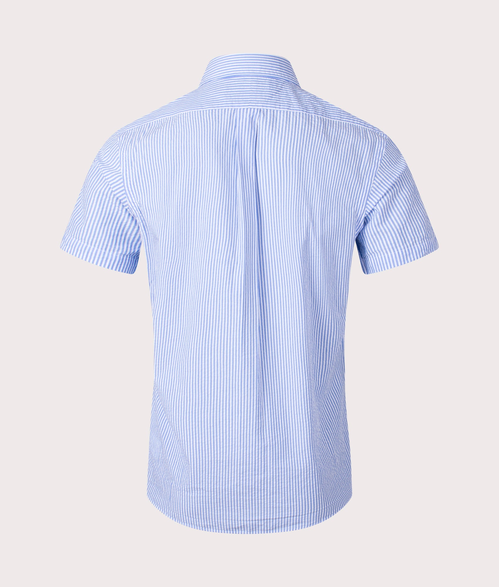 Custom Fit-Lightweight-Short-Sleeve-Sport-Shirt-Blue/White-Polo-Ralph-Lauren-EQVVS